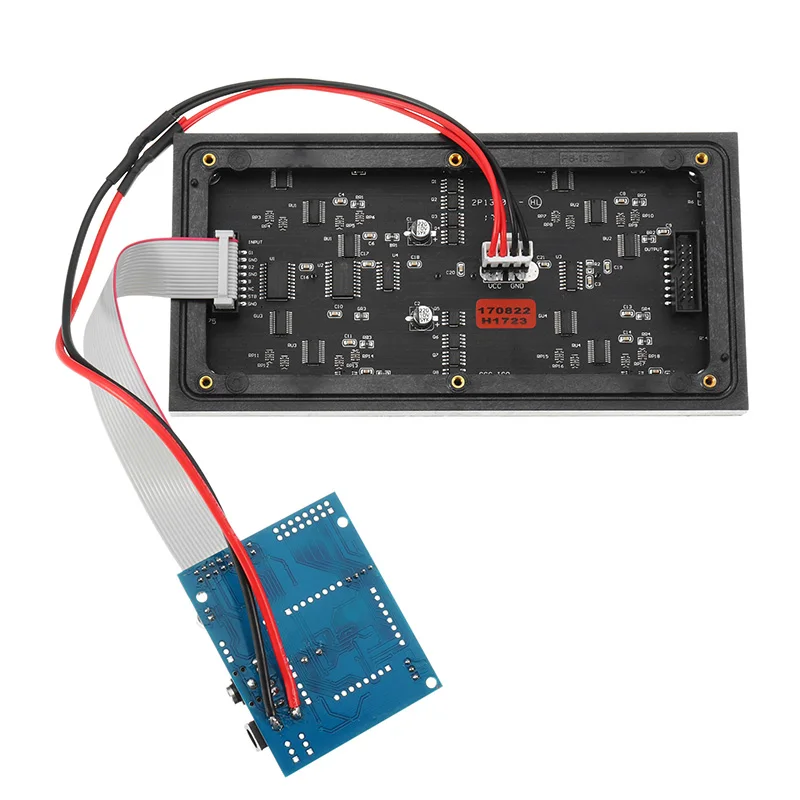 

16x32 STM32 Colorful Music Spectrum LED Lights Frequency Display Assembled Dot Matrix Board