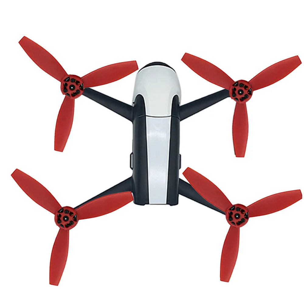 2018 обновление ротора пропеллеры реквизит для Parrot Bebop 2 Drone углеродное волокно