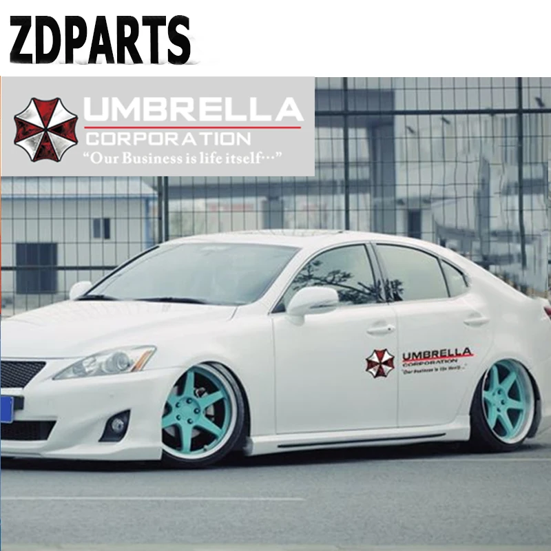 ZDPARTS 20*70 см 2X автомобильный Зонт виниловая наклейка боковые дверные наклейки для