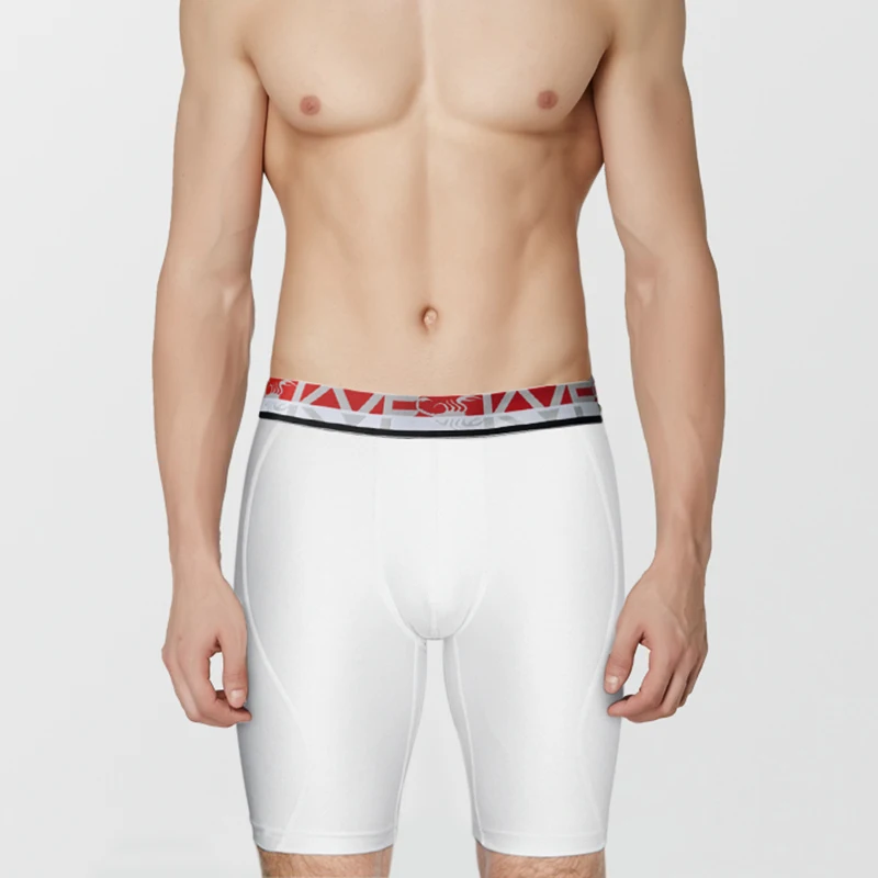 Мужские Длинные боксеры Kalvonfu трусы нижнее белье повседневные мужские