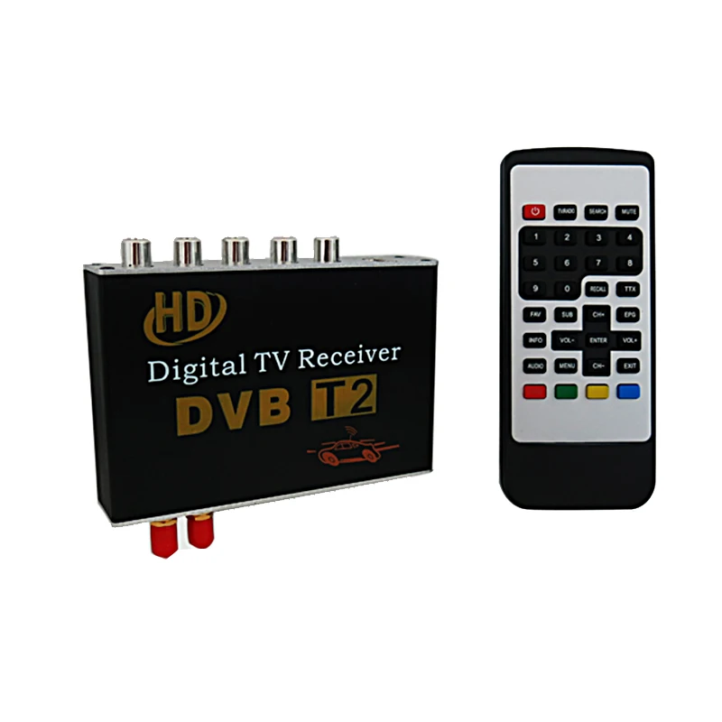 Sinairyu высокоскоростной автомобильный DVB-T2 ТВ-приставка цифровой ТВ-приемник с
