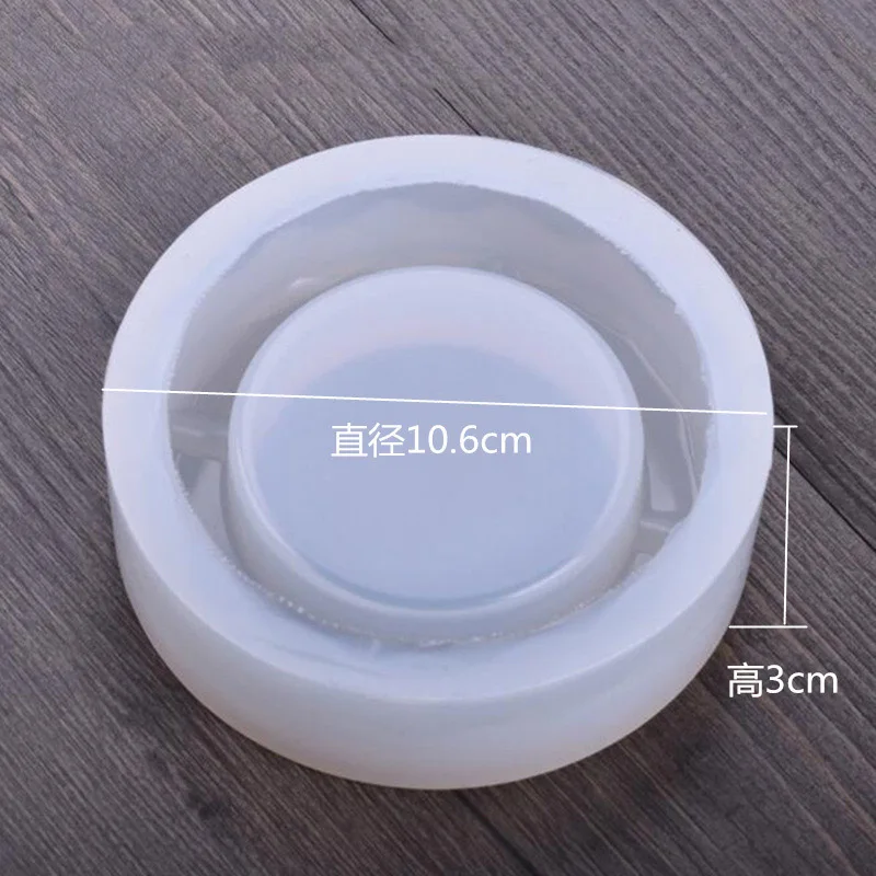 Бетонная форма для пепельницы силиконовая гипсовая DIY Инструменты цементная