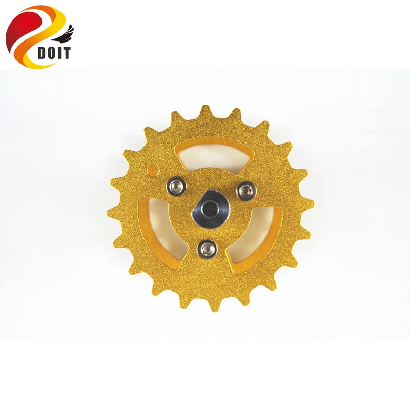 Металлическое приводное колесо DOIT для робота танка шасси автомобиля экшн от