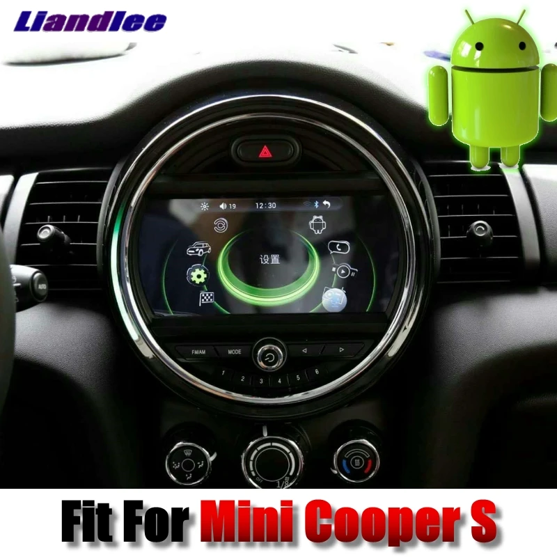 Liandlee для Mini Cooper S автомобильный мультимедийный плеер NAVI с кнопкой iDrive Android автомобильный Радио gps 4G навигация