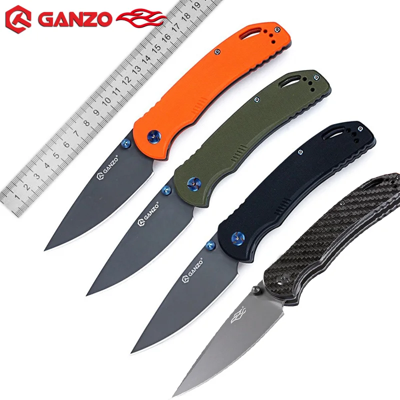 Ganzo Firebird F7533 Складной нож 440C Лезвие G10 или ручка из углеродного волокна охотничьи Тактические Военные EDC карманные ножи G7533