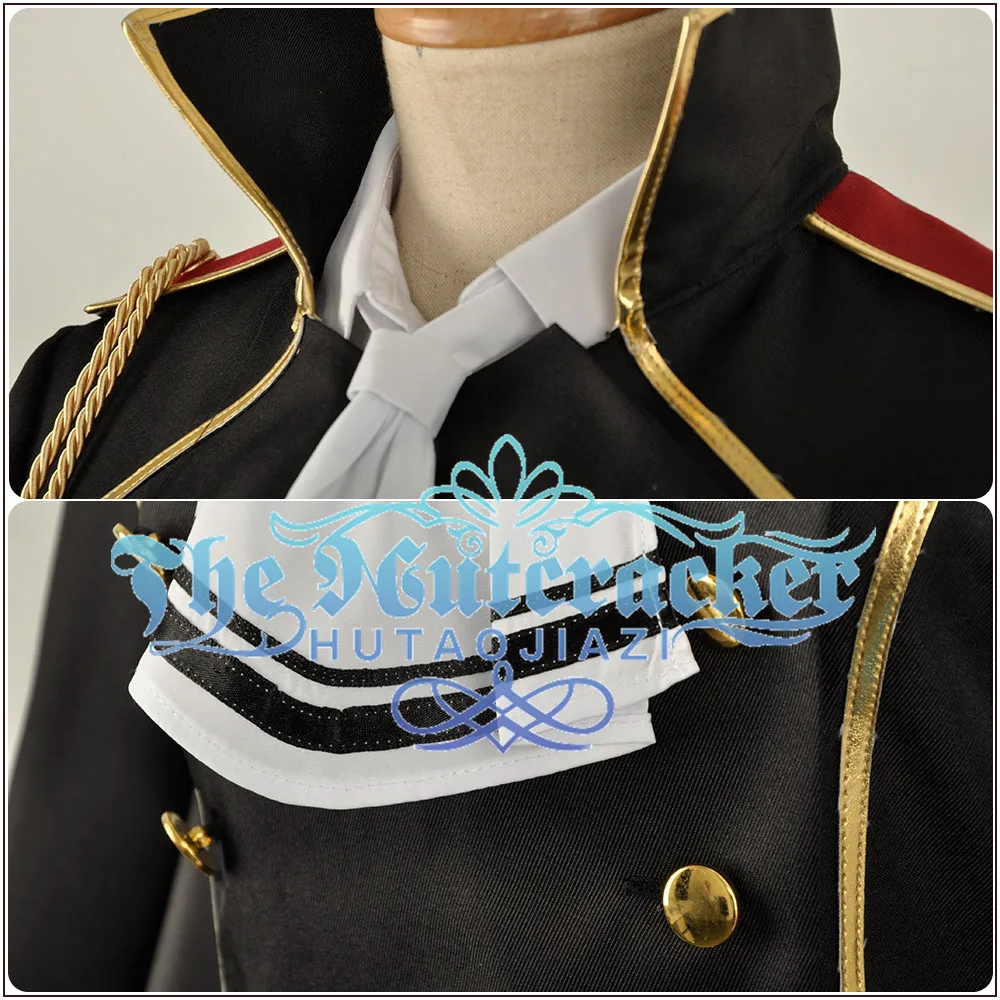 Игры IDOLiSH7 Trigger Group DIAMOND FUSION YAOTOME GAKU костюм для косплея на заказ белая рубашка черная