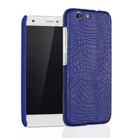 zte blade a512 a 512 case quality pc crocodile grain back cover hard case for zte blade a512 a 512 capa phone cover protector