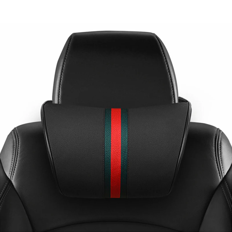 Автомобильный Стайлинг Atreus 1 шт. новая Автомобильная подушка под шею кожаный