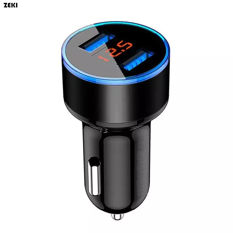 ZEKI 5 V 3.1A двойной зарядное устройство USB с цифровым дисплеем для мобильного