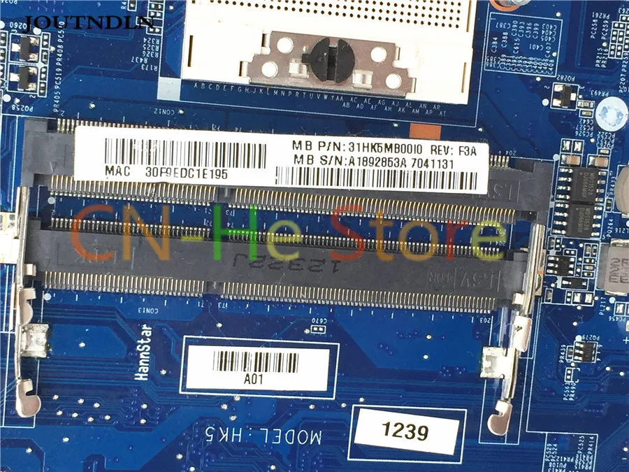 JOUTNDLN для Sony VAIO SVE15 MBX 269 материнская плата ноутбука A1892853A DA0HK5MB6F0 31HK5MB00I0 HD7650 / HD7500 HD7600