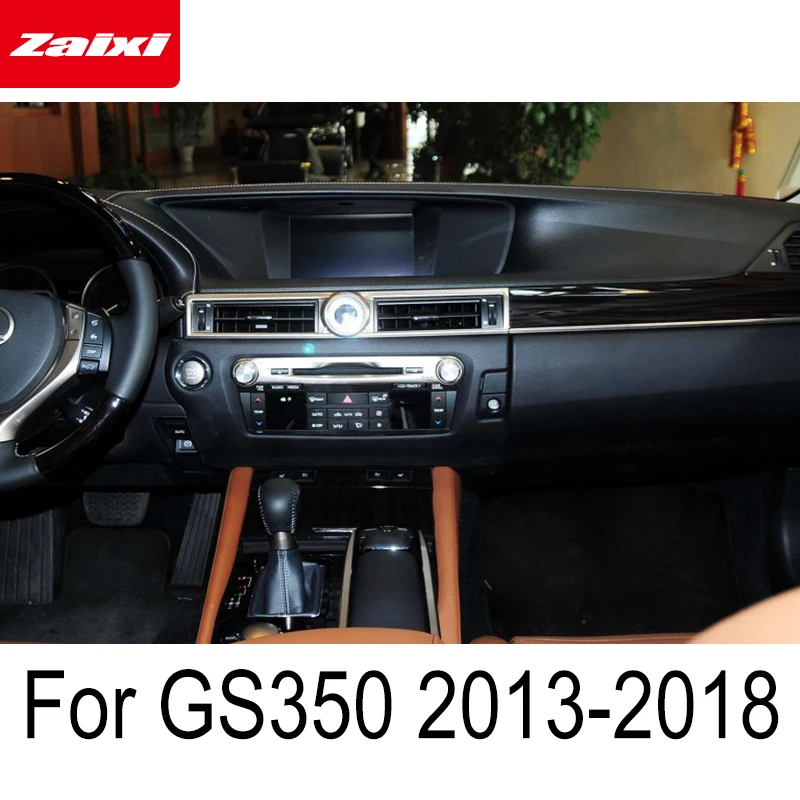 ZaiXi Android 2G ram для Lexus GS 350 GS350 2013- gps сенсорный экран мультимедийный плеер Авторадио Навигация стиль