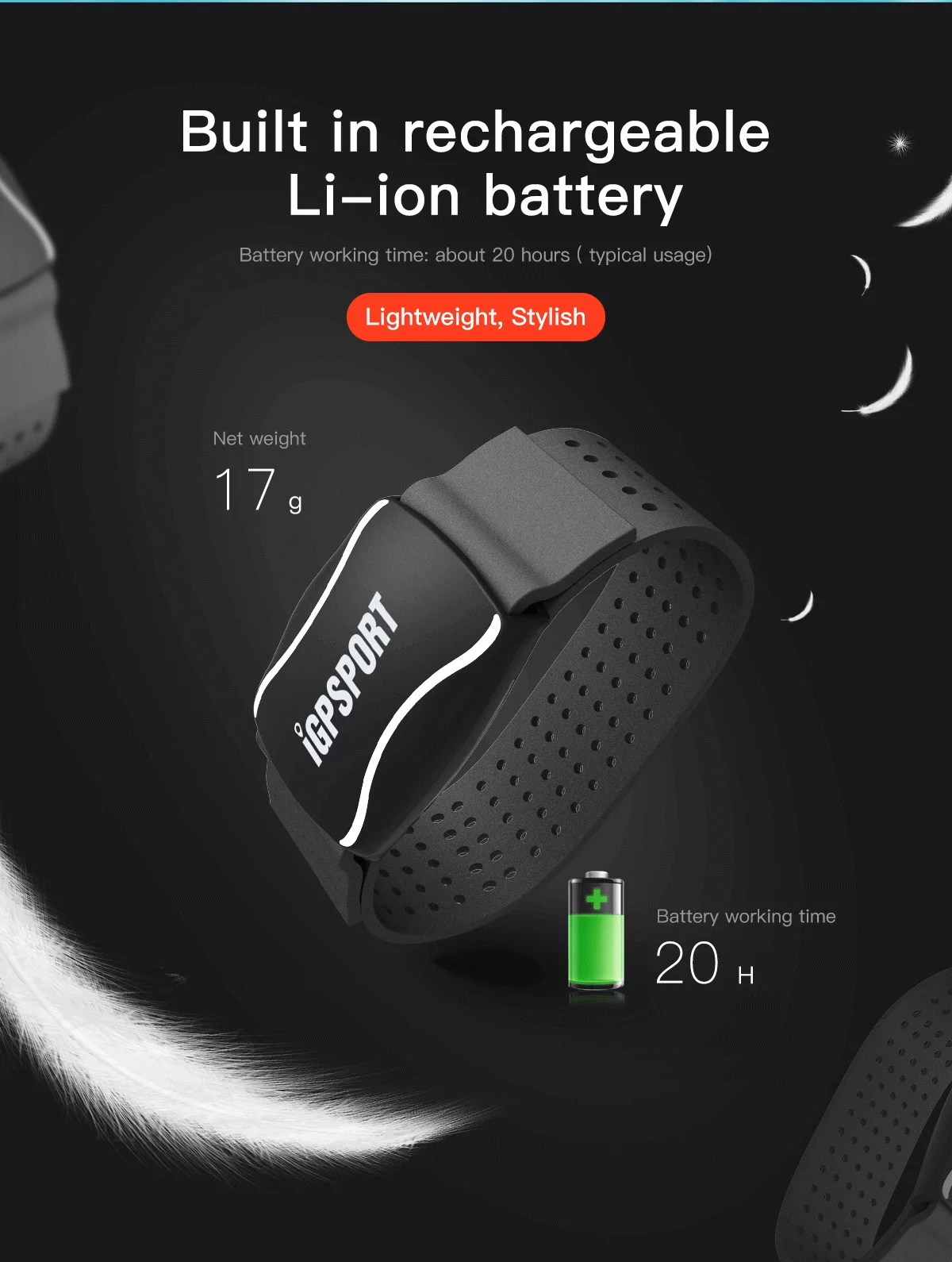IGPSPORT Велокомпьютер ANT+ HR35 Монитор сердечного ритма Датчик частоты вращения педалей Bluetooth 4.0 GPS Беспроводные аксессуары