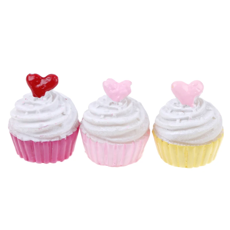 5 шт. мини игра еда сердце любовь торт пончики конфеты куклы Миниатюрная игрушка