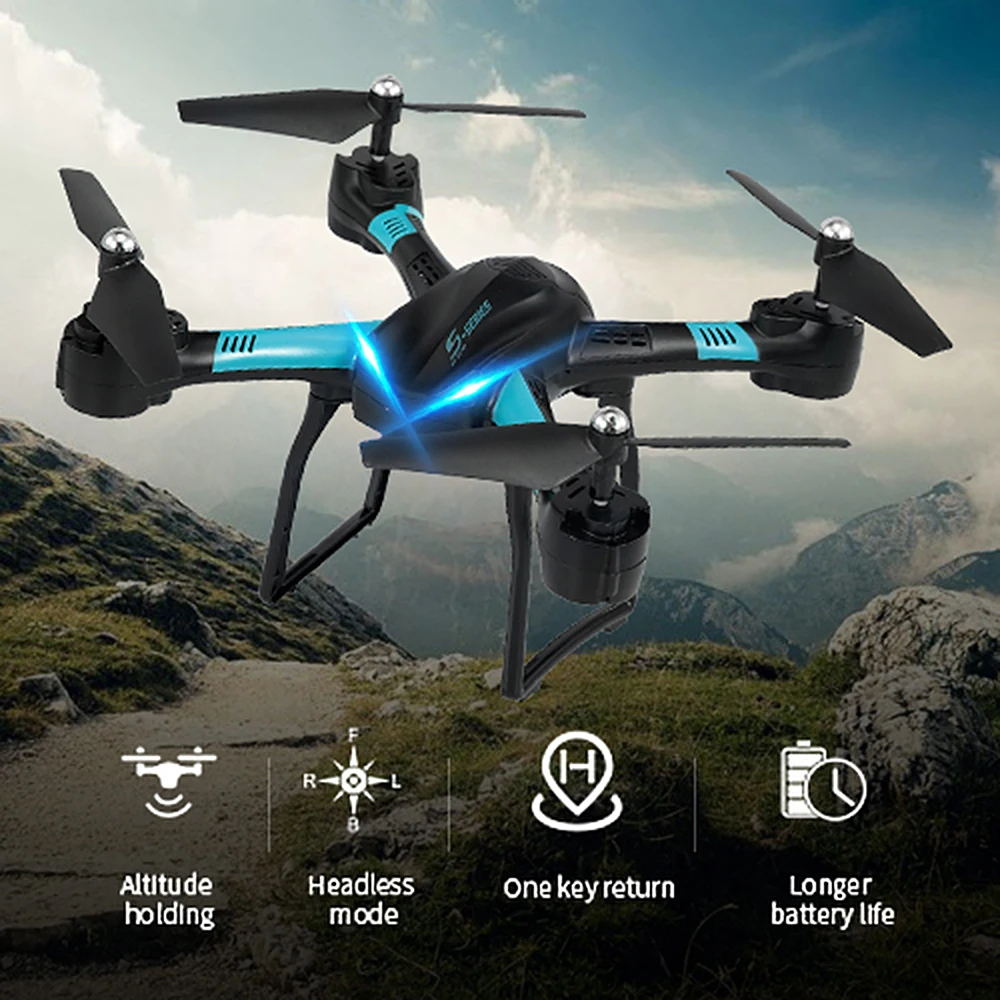 Радиоуправляемый Дрон S31 2 4G с безголовым режимом 3D откидной крышкой удерживанием