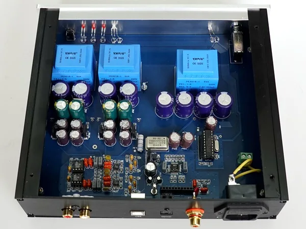 Готовый аудиодекодер L9016GOLD ES9016 HIFI волоконно коаксиальный SA9227 USB DSD DAC