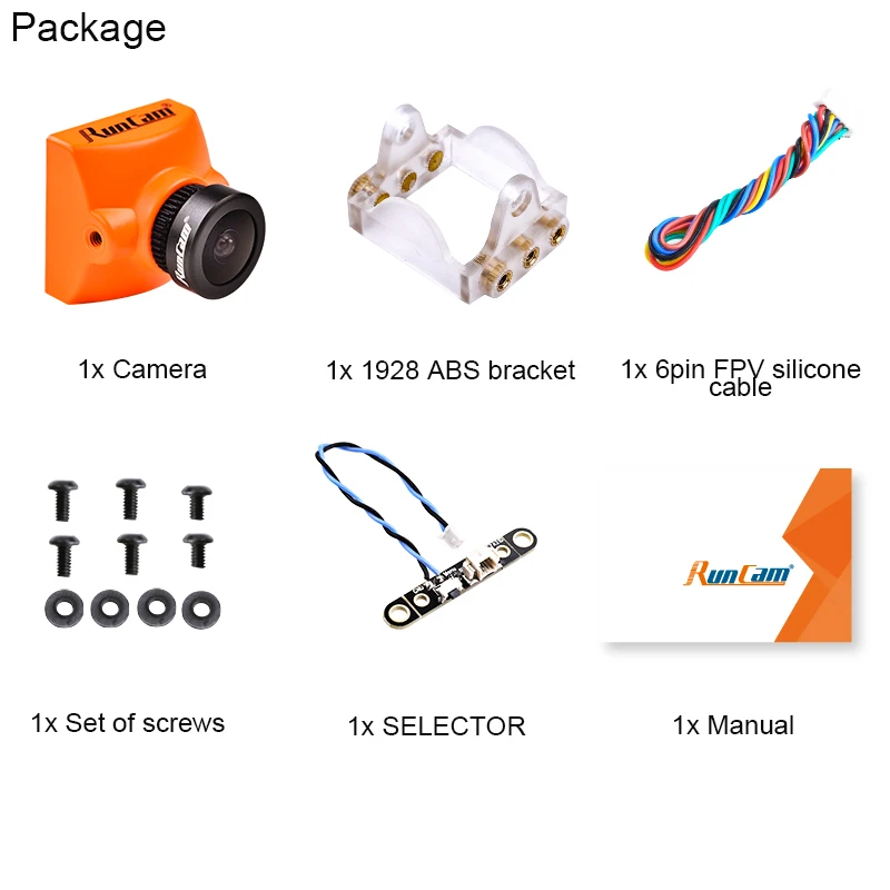 Новое поступление Runcam Racer 2 Камера FPV Camare 700TVL 1 8 мм OSD Супер WDR 4:3 P/N переключение для