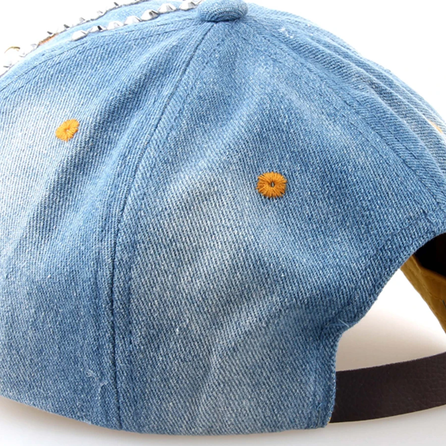 2018 женские регулируемые кепки с маленькими цветами 4 шт. повседневные джинсовые 3