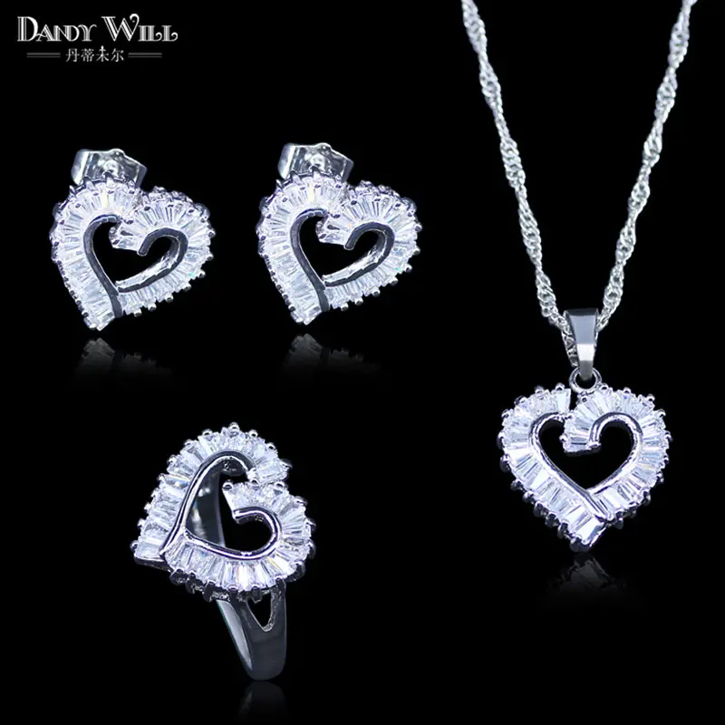 Комплект из кольца и серёг с австрийским кристаллом|austrian crystal jewelry set|jewelry sets for
