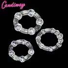 9 шт., прозрачные силиконовые Кольца для пениса, для эрекции