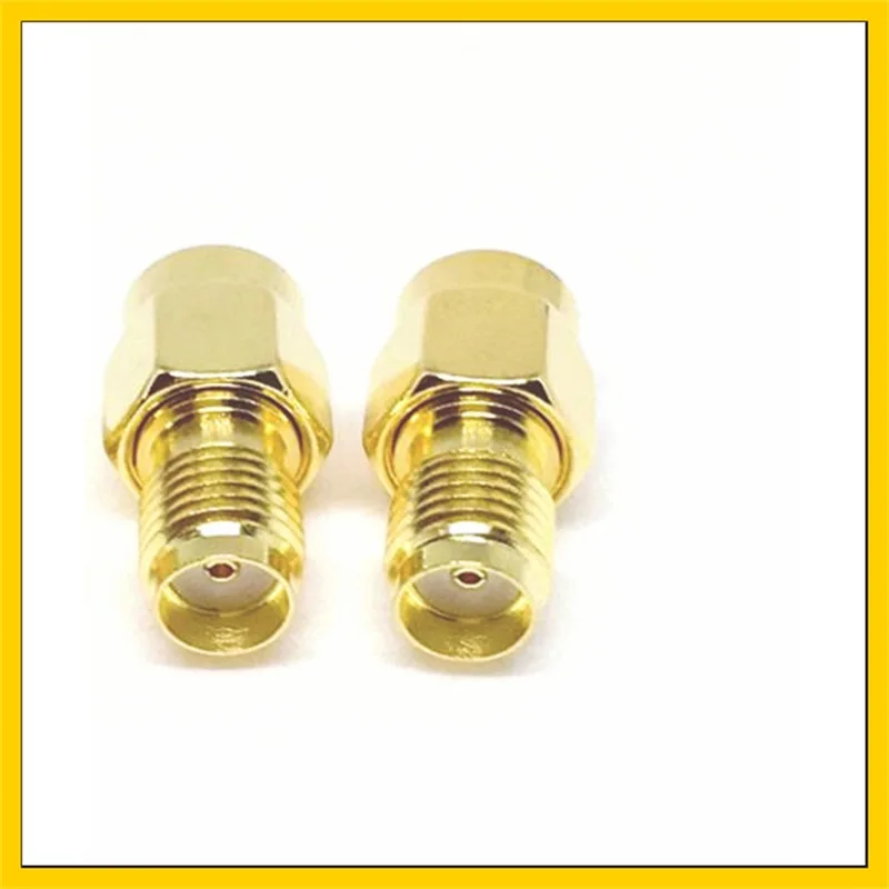 10 Pieces antenna adapter RP-SMA Male(hole ) to SMA Female Connector  for Signal Booster Repeater Amplifier