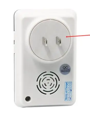 EU/US/UK/АС Plug Водонепроницаемый электрический дверной звонок Беспроводной 28 Кольцо звонок Дверной звонок Кнопка 2 из передатчики+ 4 дверные звонки приемник - Цвет: US