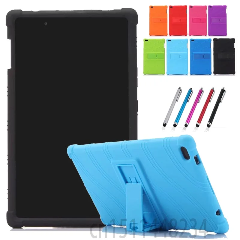 Aoruika для lenovo TAB 4 8 TB-8504 TB-8504 N/X/F чехол для планшета, уплотненная Противоударная задняя крышка, детский силиконовый чехол-подставка