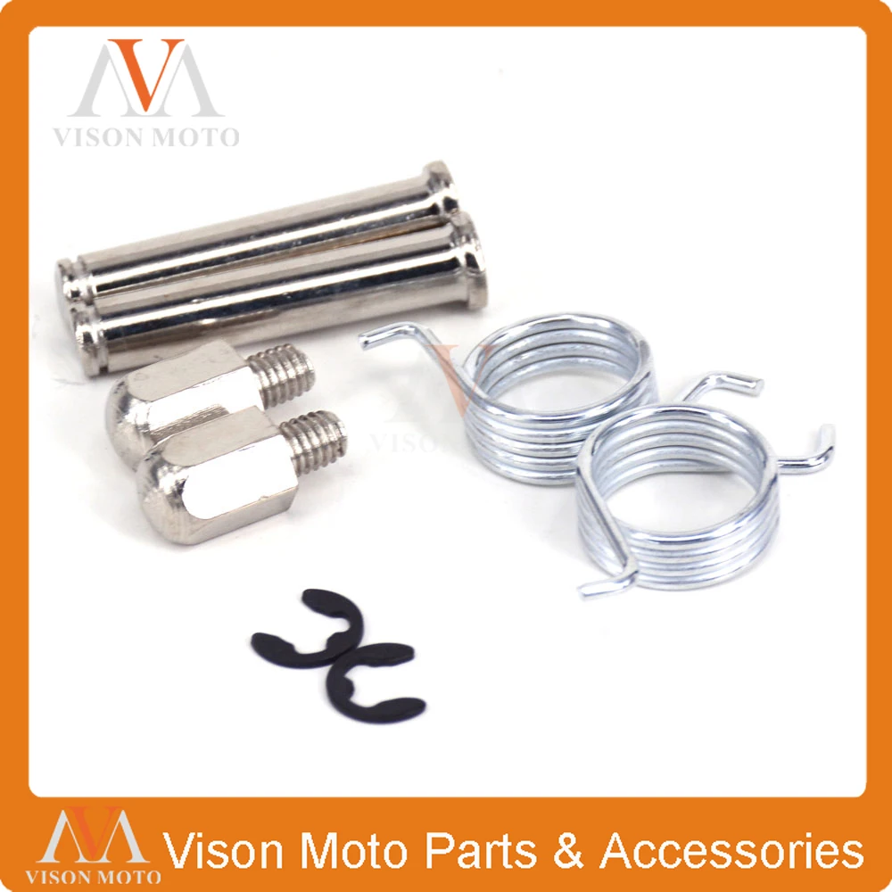 Billet Front Foot Pegs Rests Footrest Pedals For HONDA VT250 VT 250 1988 1989 1990 VTR250 VTR 98-03 CB400 CB 400 CB400SF | Автомобили и