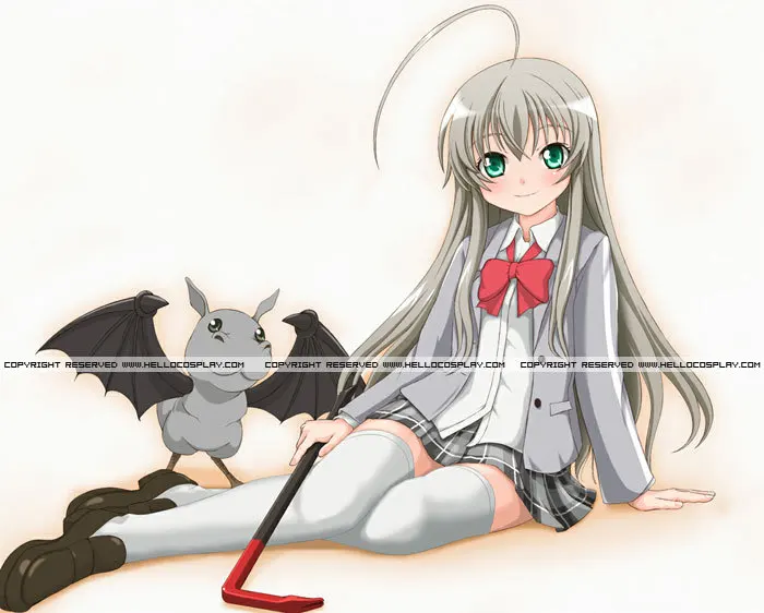 Haiyore! Nyaruko-san Cosplay Nyaruko Costume School Girl Uniform H008 |