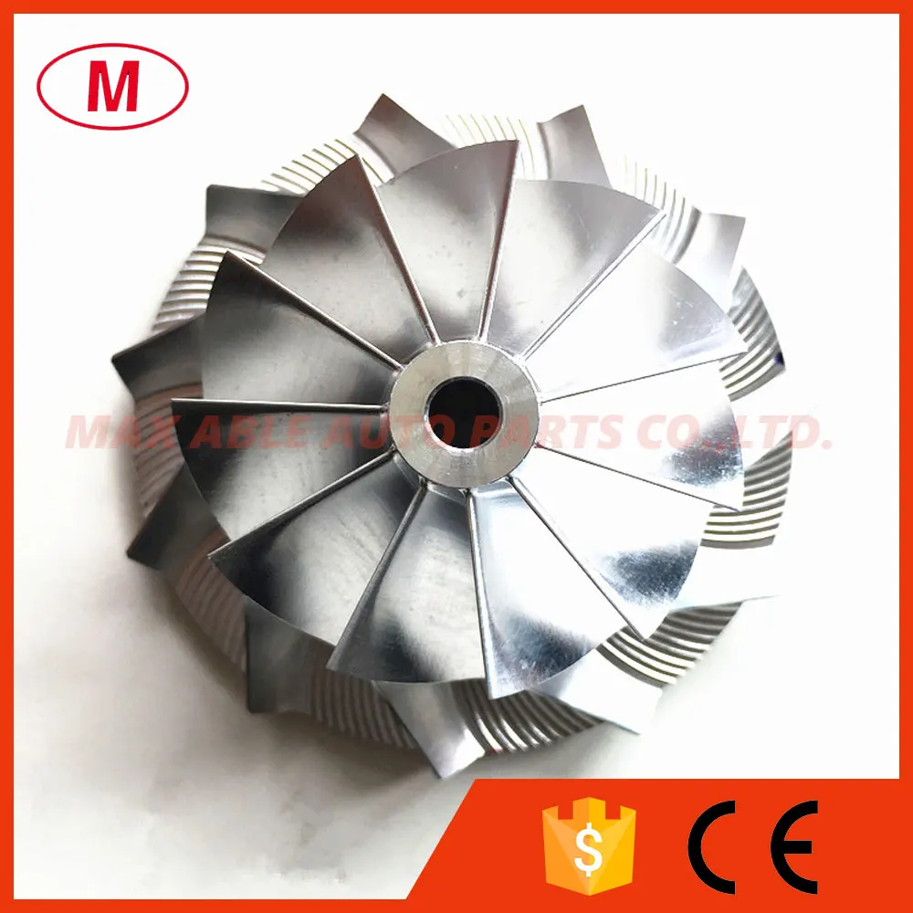 Улучшенный Турбокомпрессор CT10V 17291-0L040 заготовка компрессора колесо 11 + 0 лезвий 42