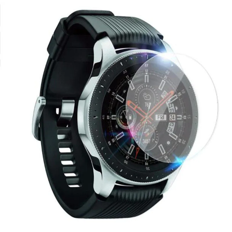 2 х прозрачная защитная пленка из закаленного стекла для смарт часов Samsung Galaxy Watch 42