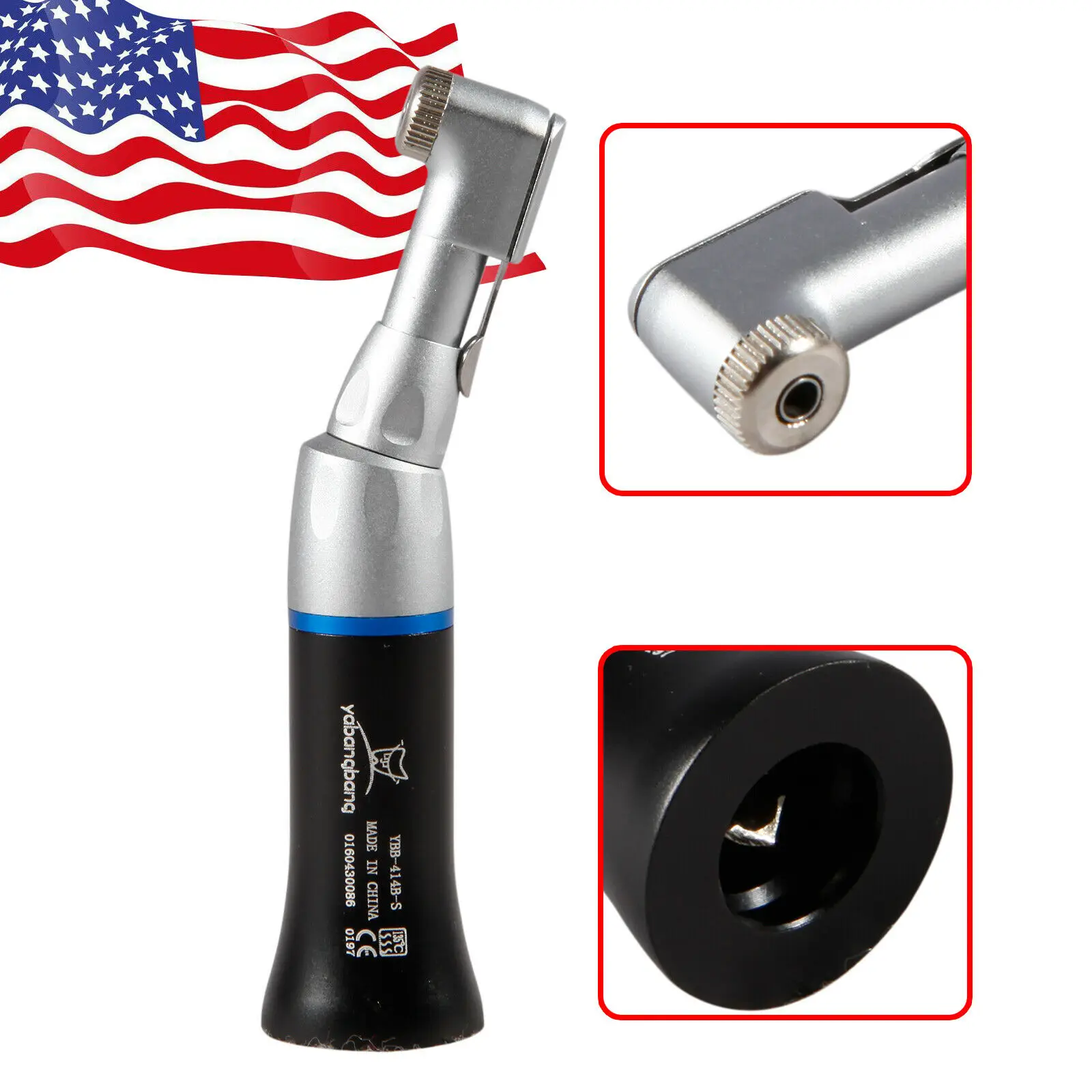 

NSK Style Dental Low Slow Speed Contra Angle Handpiece E-Type Latch Wrench Chuck