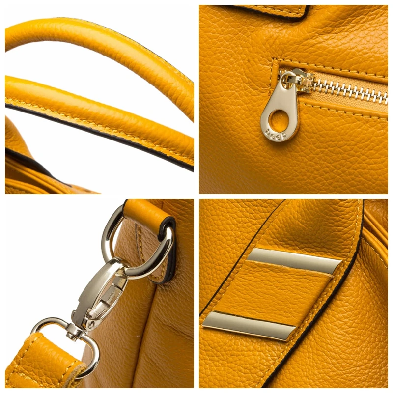 100% Genuine leather Women handbags 2018 New Brand Shoulder Bags ladies Casual Tote Top-Handle Messenger Bag | Багаж и сумки