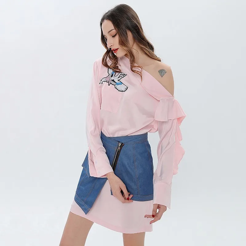 Платье мини TWOTWINSTYLE с высокой талией на молнии|set for women|piece settwo set |