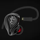 Эргономичные съемные наушники-вкладыши KZ ZS3, аудиомониторы, шумоизоляция, HiFi, музыка, спортивные наушники с микрофоном