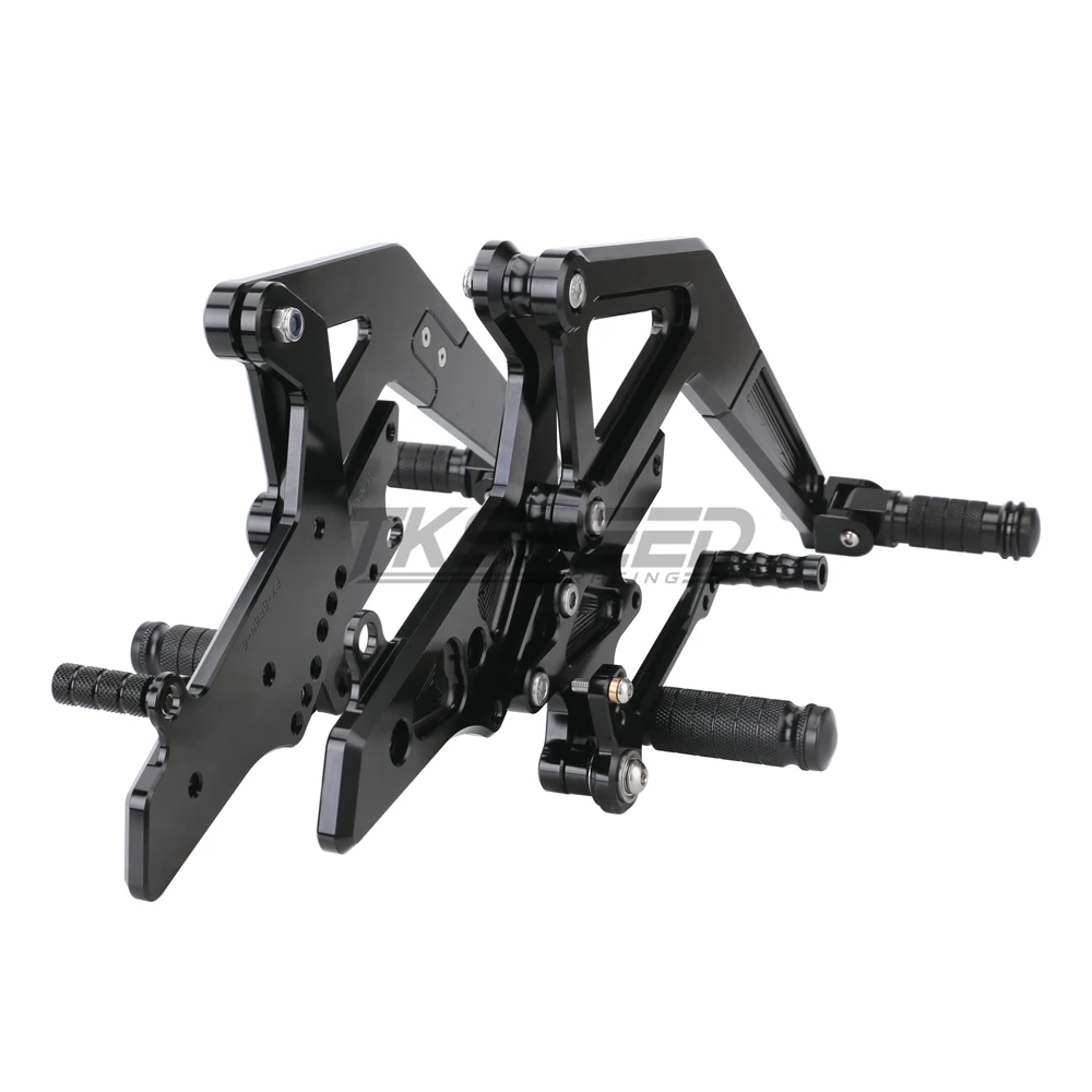 ЧПУ Rearset сзади установить подножки для Kawasaki Ninja 650 EX650 ER6F ER 6F 6N ER6N 2012 2016 2013 2014