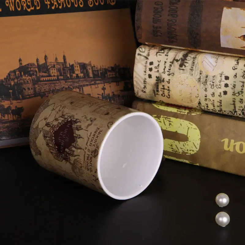 350 мл кружка Милая карта тепломеняющая Чувствительная Волшебная керамическая