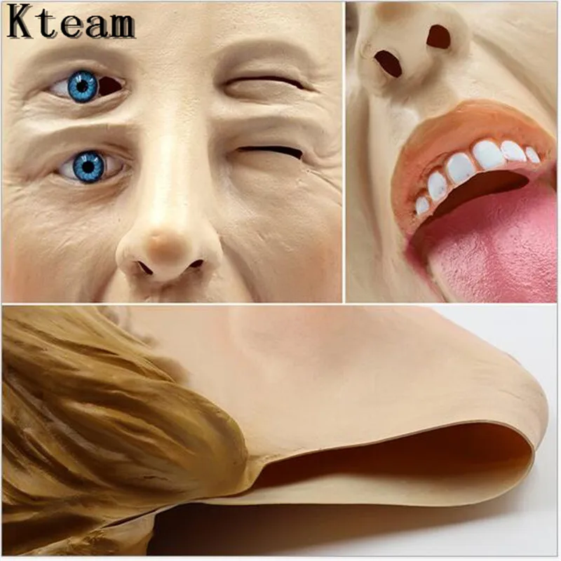 Латексные маски для взрослых с ужасным монстром наивысшего качества дышащая