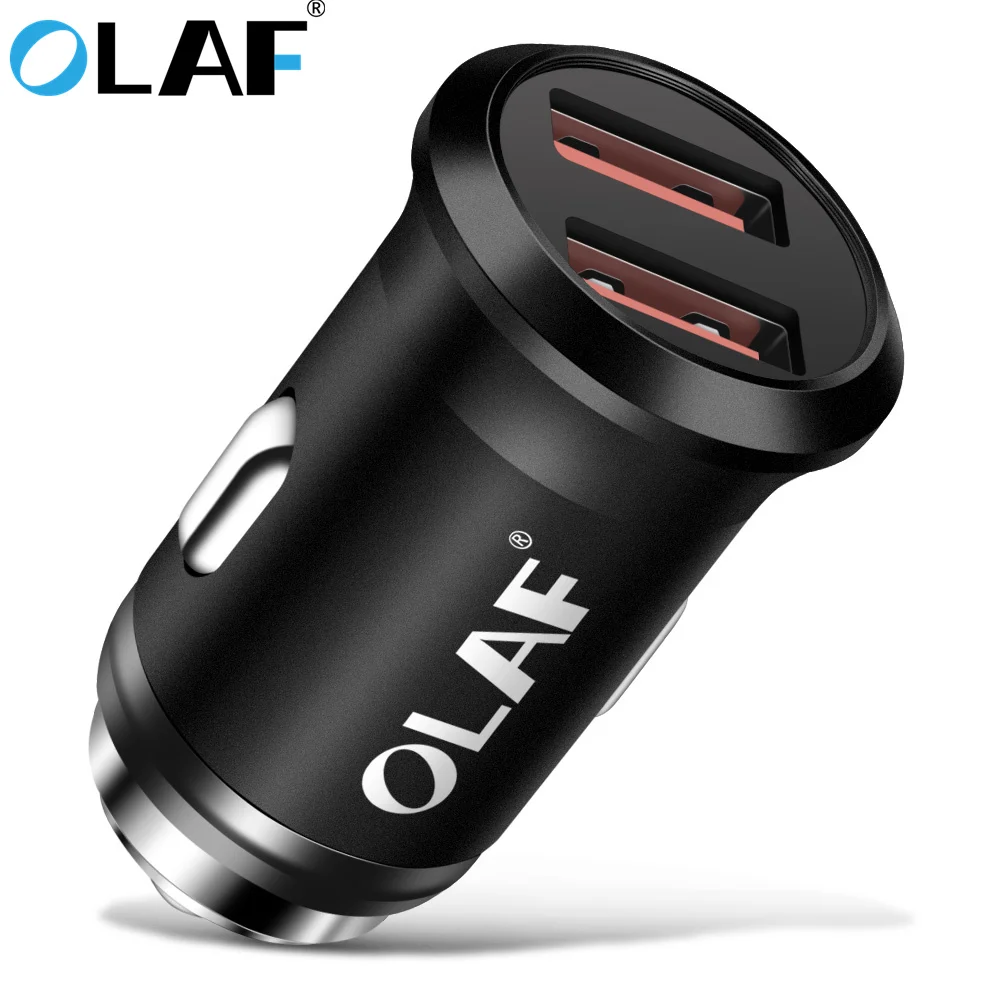 Автомобильное зарядное устройство OLAF Mini USB мобильный телефон планшет 2.4A быстрая