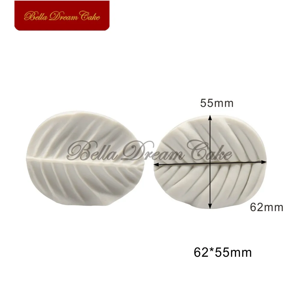 Leaf Veiner силиконовая форма DIY 3D Мыло Форма для мастики помадка Sugarcraft набор форм