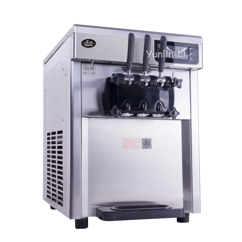 

Automatic Desktop Ice Cream Maker 2300W Steel Ice Cream Cone Making Machine Commercial Soft Ice Cream Machine CQ-8219