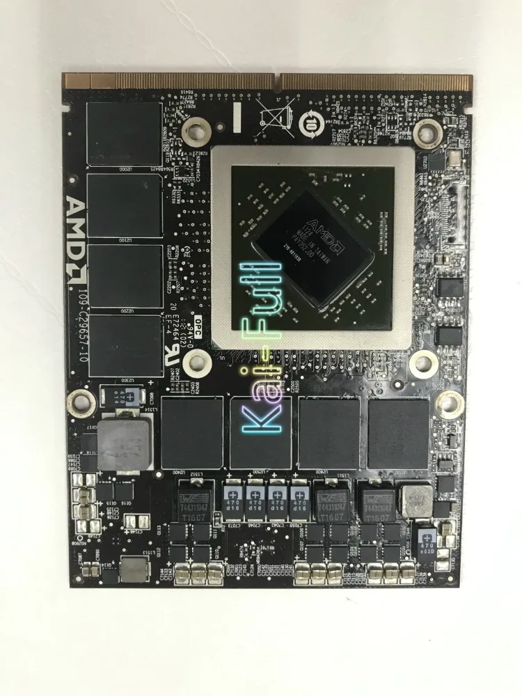 Оригинальная видеокарта для Apple iMac 27 дюймов 2011 года A1312 HD 6970M 6970 2 Гб HD6970 HD6970m VGA