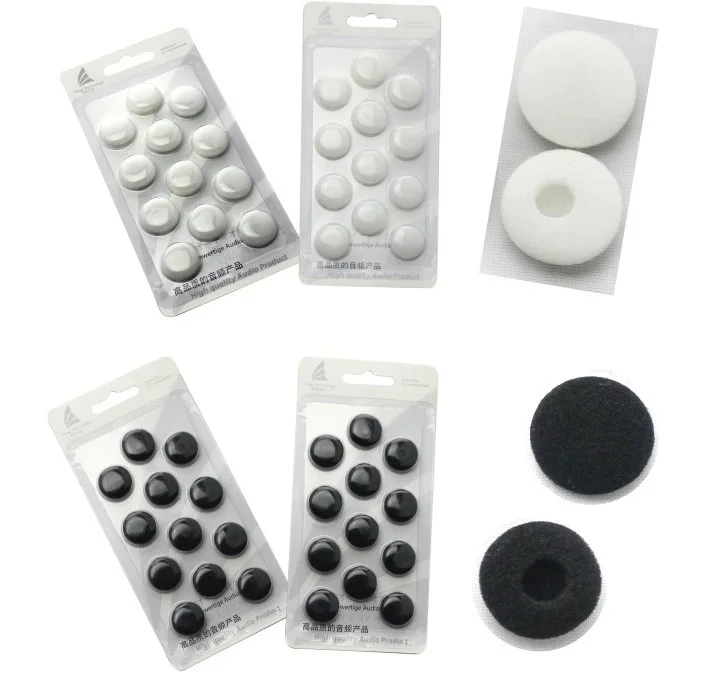 Высококачественные подушки из пены для наушников вкладышей (6 пар)|cushion earphones|high