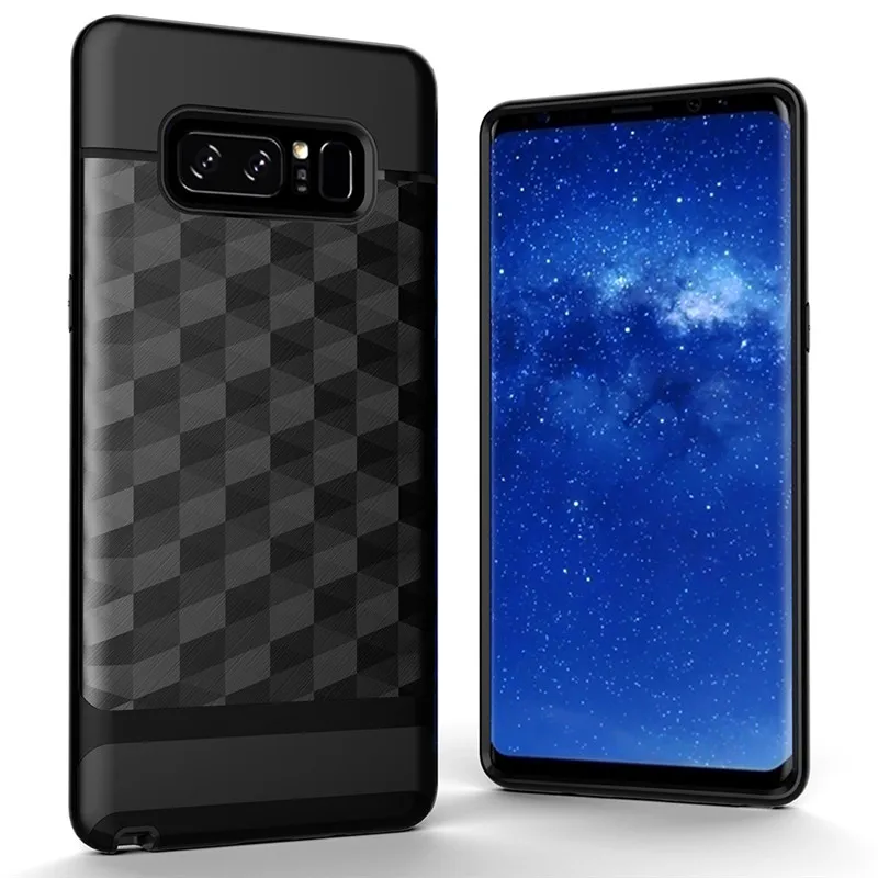 Роскошные геометрический TPU + PC матовый Пластик Гибридный противоударный Прочный