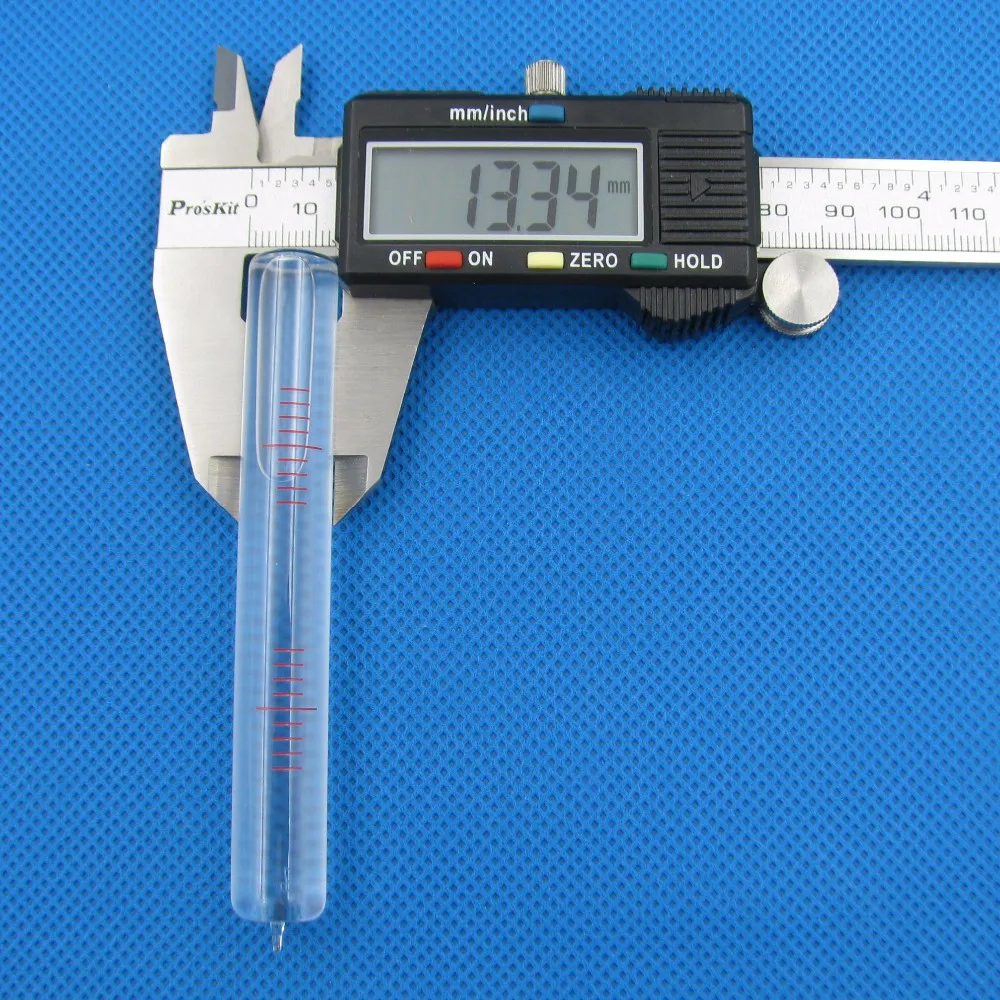 HACCURY Высокая точность i стеклянный nclinometer цилиндрический пузырьковый уровень цилиндрический спиртовой уровень флакон размер 14*114 мм точность " /2 мм
