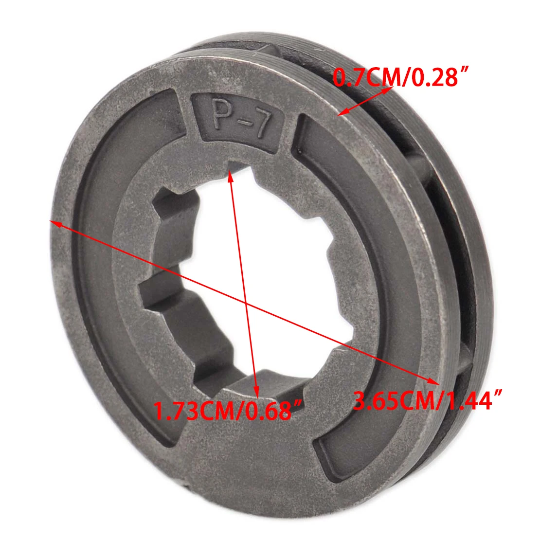 Звездочка LETAOSK P 7 зубцов подходит для Stihl 017 018 021 023 MS170 MS180 MS250 MS251