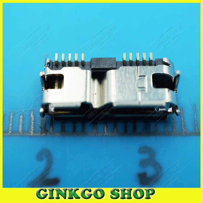 5 шт./лот Micro 3 0 USB разъем типа B DIP для зарядки Бесплатная доставка|socket connector|l