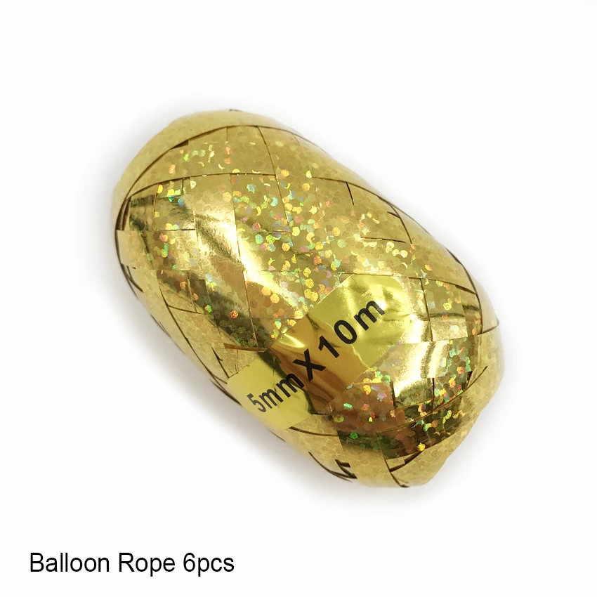 6pcs Balloon rope 1 Баллоны и аксессуары пластиковая цепочка для воздушных шаров Шар АРКА свадебное украшение день рождения украшения фон шар колонна - Цвет: 6pcs Balloon rope 1