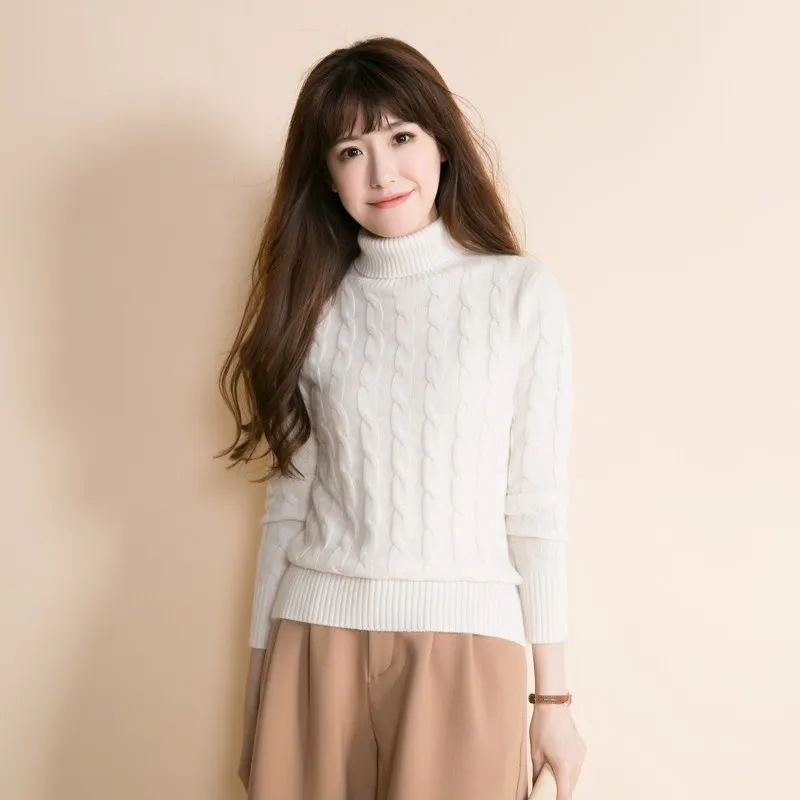 2017 Осенне-зимняя обувь Новый женский Высокий воротник кашемир тонкий