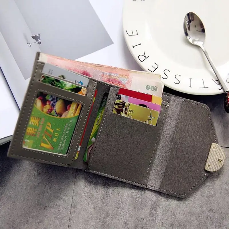 Модные роскошные женские кошельки нового дизайна портмоне портфель короткие Lov