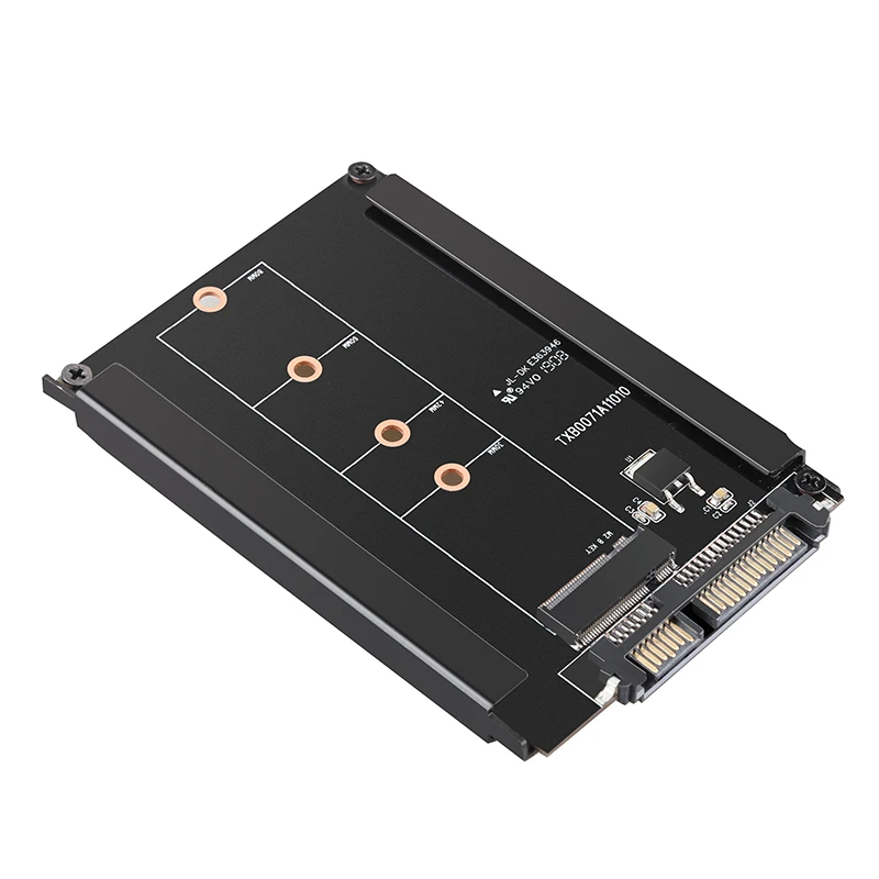 Плата адаптера расширения DIEWU M.2 NGFF SSD на 2 5 SATA 22Pin 6 Гбит/с разъемом для корпуса M2